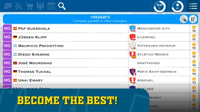 Screenshot di Superstar Football Manager