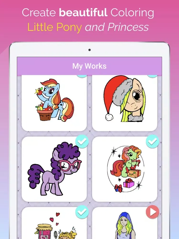 Princess Gacha and Pony Life iPad  スクリーンショット
