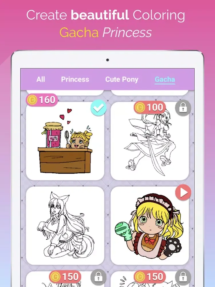 Princess Gacha and Pony Life iPad  スクリーンショット