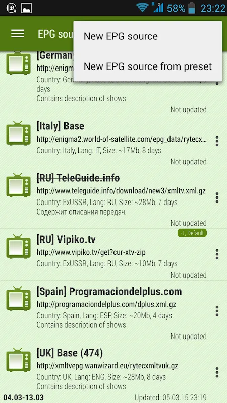 Lazy IPTV Screenshots