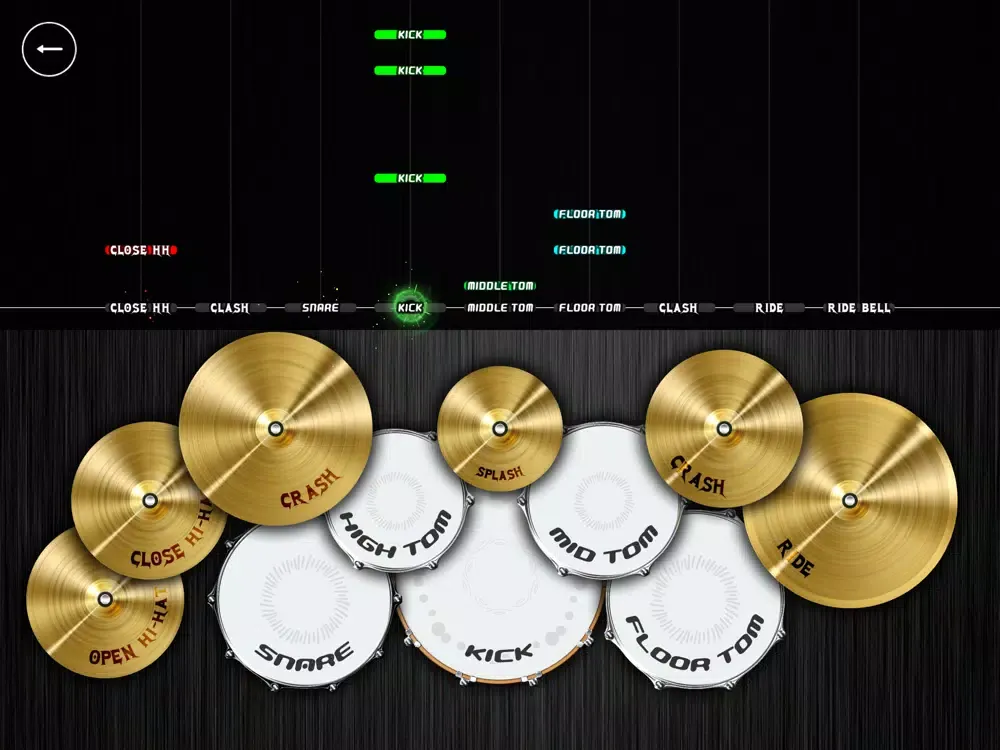 Magic Drums: Learn and Play iPad  سکرین شاٹس