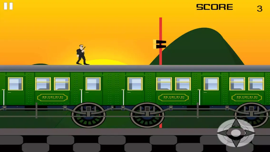 Capturas de tela do A Secret Agent Assassin's Dash - Cool Train Surfer Action Craze