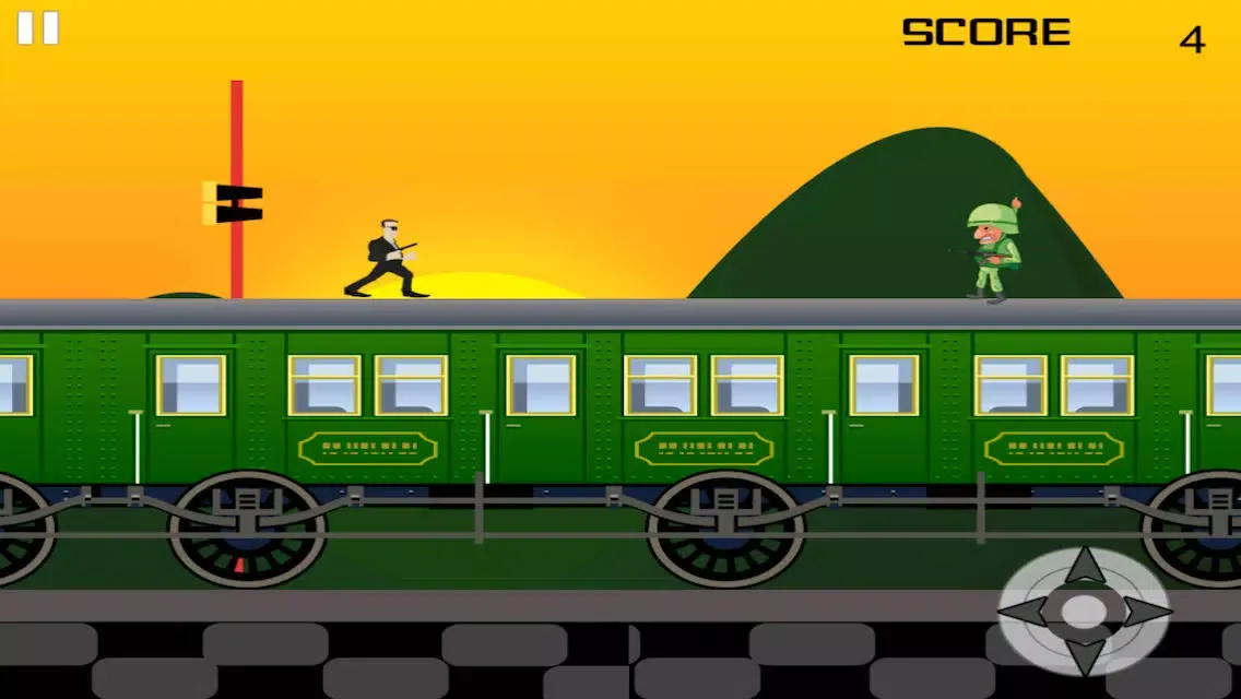 Capturas de tela do A Secret Agent Assassin's Dash - Cool Train Surfer Action Craze