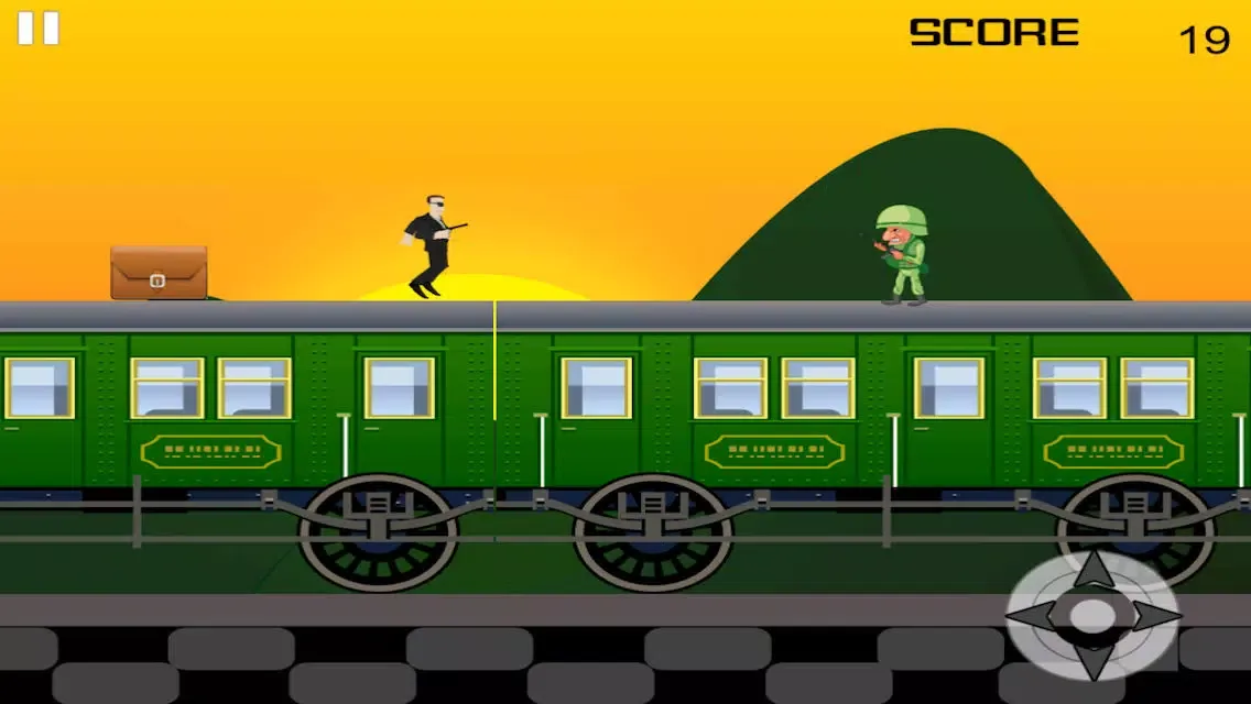 Capturas de tela do A Secret Agent Assassin's Dash - Cool Train Surfer Action Craze