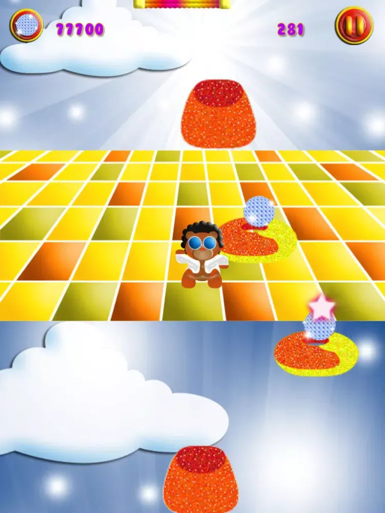 Captures d'écran de Gummy Bear Bots Mania - A FREE Teddy Disco Lights Game iPad 