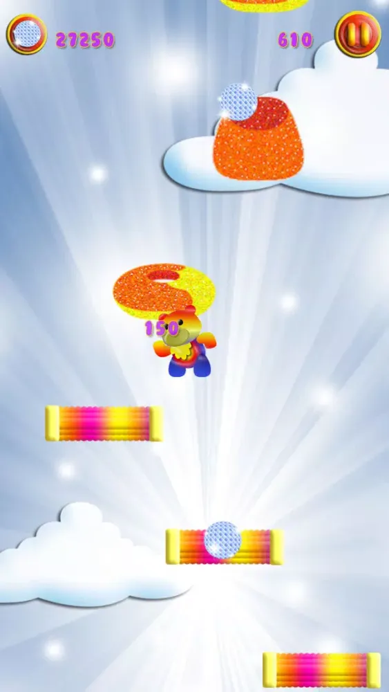 Captures d'écran de Gummy Bear Bots Mania - A FREE Teddy Disco Lights Game