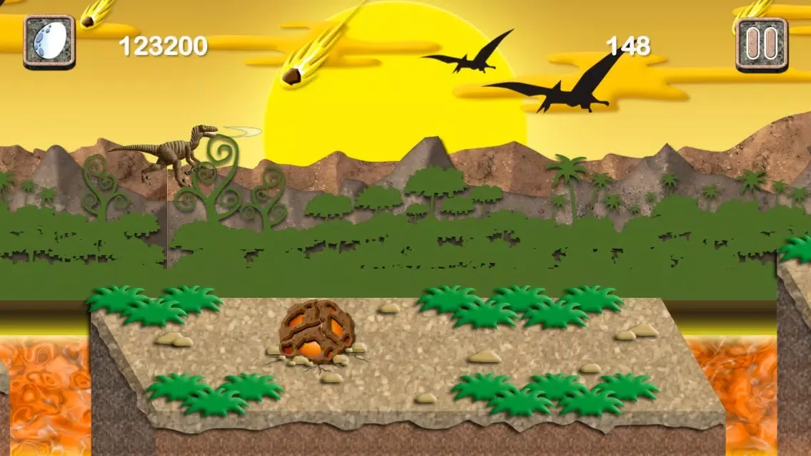 Dinosaur Rampage Assault FREE - The Stone Age Prehistoric Dino Hunt Game سکرین شاٹس