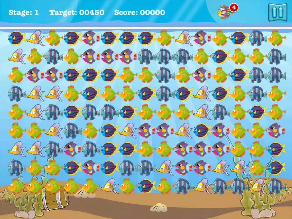 A Fishy Farm Frenzy FREE! - Tanked Aquarium Fish Match Mania iPad  Screenshots