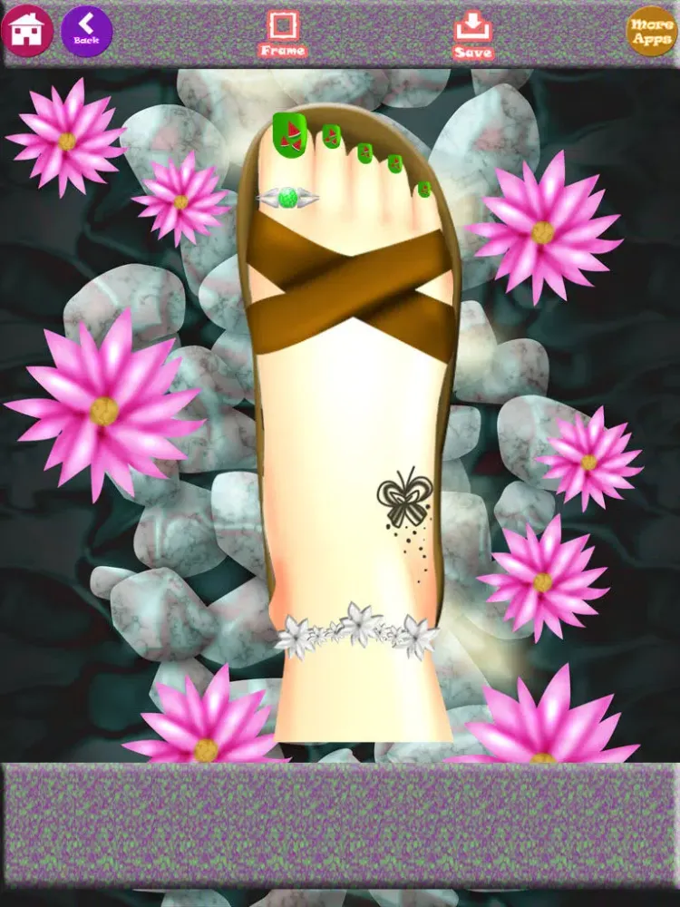 Скриншоты Foot Spa Style Fever! - A Nail Salon and Makeover Game for Kids FREE iPad 