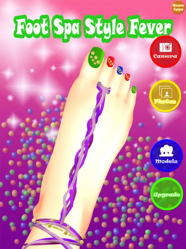 Скриншоты Foot Spa Style Fever! - A Nail Salon and Makeover Game for Kids FREE iPad 