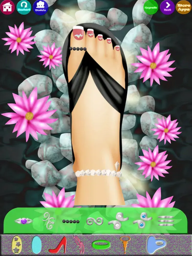 Скриншоты Foot Spa Style Fever! - A Nail Salon and Makeover Game for Kids FREE iPad 