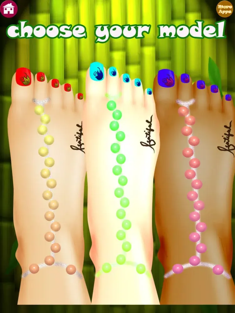 Скриншоты Foot Spa Style Fever! - A Nail Salon and Makeover Game for Kids FREE iPad 
