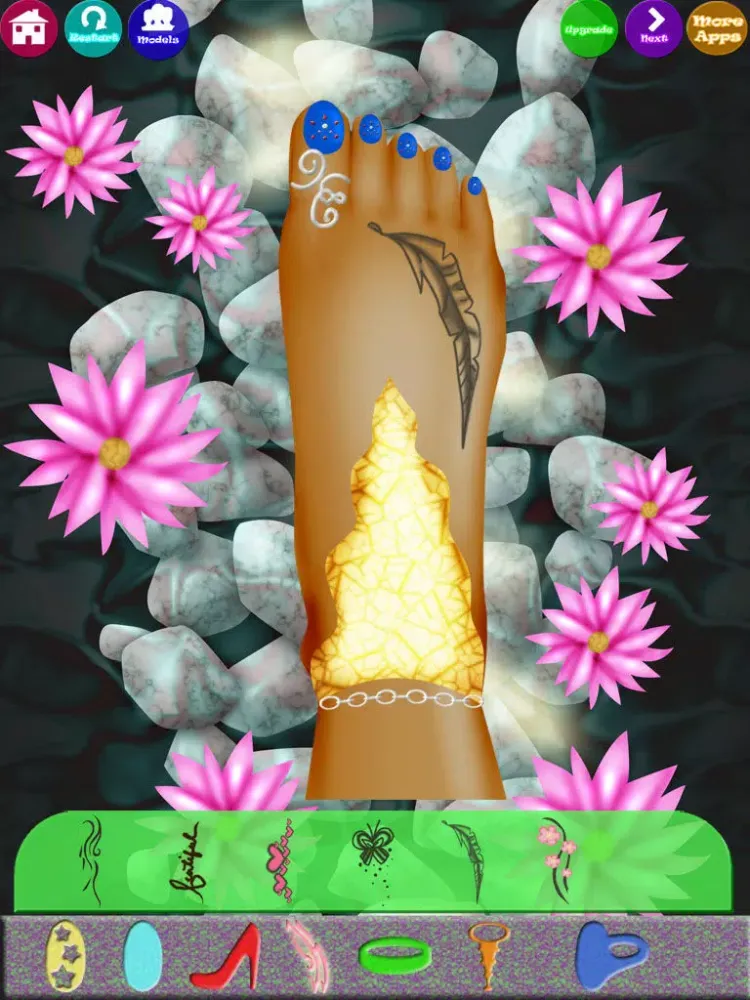 Скриншоты Foot Spa Style Fever! - A Nail Salon and Makeover Game for Kids FREE iPad 