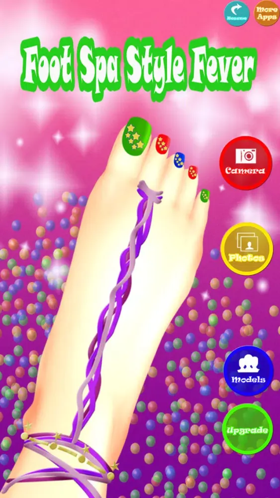 Скриншоты Foot Spa Style Fever! - A Nail Salon and Makeover Game for Kids FREE