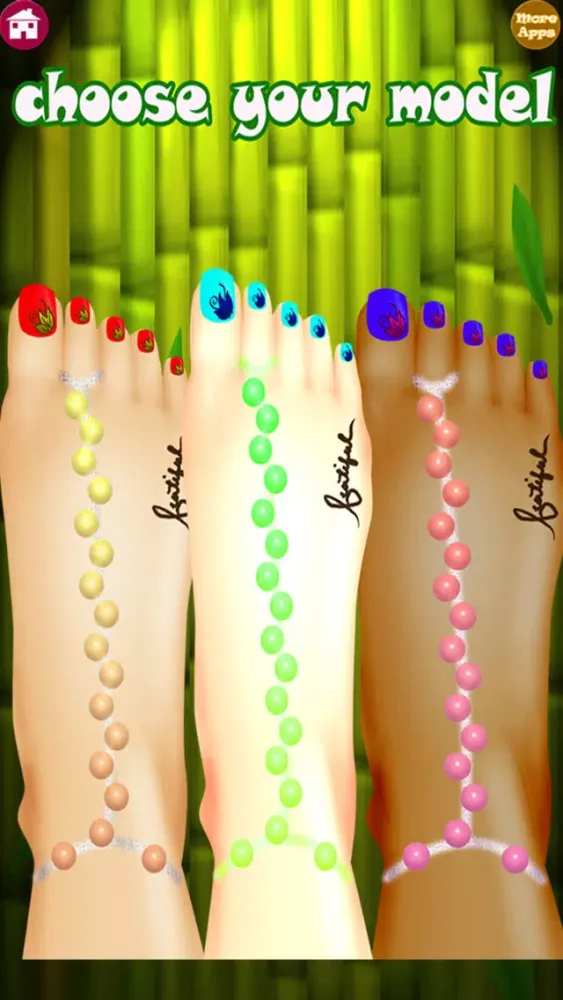 Скриншоты Foot Spa Style Fever! - A Nail Salon and Makeover Game for Kids FREE