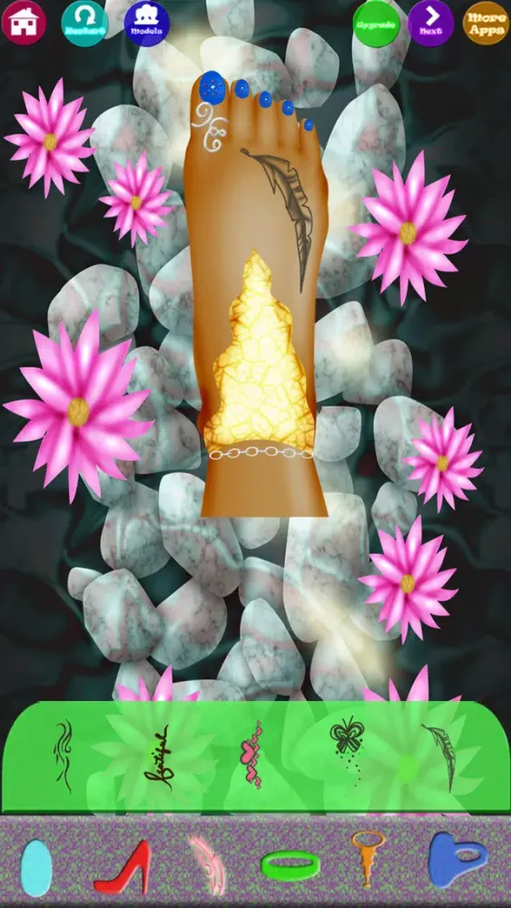 Скриншоты Foot Spa Style Fever! - A Nail Salon and Makeover Game for Kids FREE