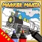 Marker Mania for Boys: My Choo Choo Trains and Jet Planes Coloring Book FREE!