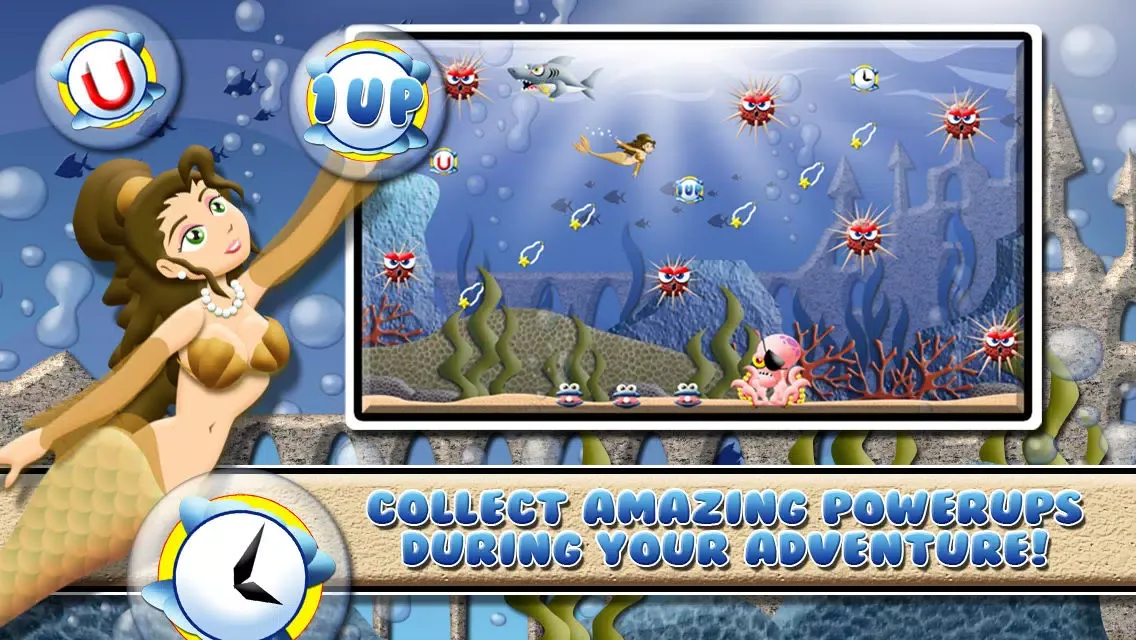 Capturas de pantalla de Princess Mermaid Girl: A Little Bubble World Under the Sea
