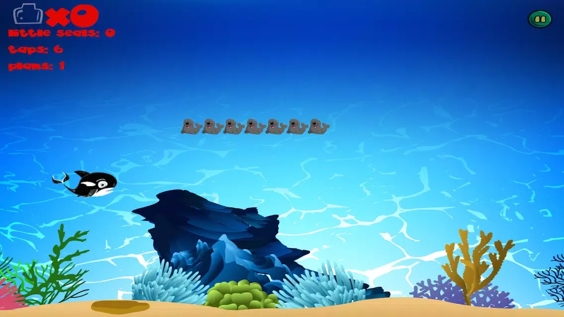 Orca Trail's Play Whale FREE - Sea Ocean Reef Swimmer Game For Toddlers & Kids应用截图
