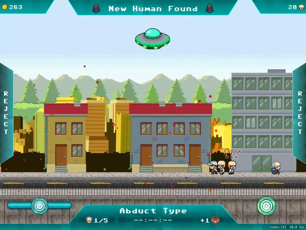 Crazy Alien Invaders iPad スクリーンショット