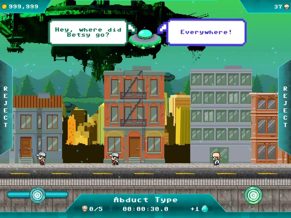 Crazy Alien Invaders iPad スクリーンショット