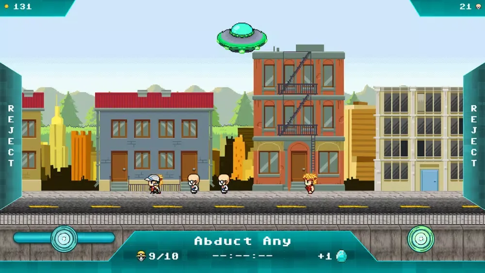 Crazy Alien Invaders スクリーンショット