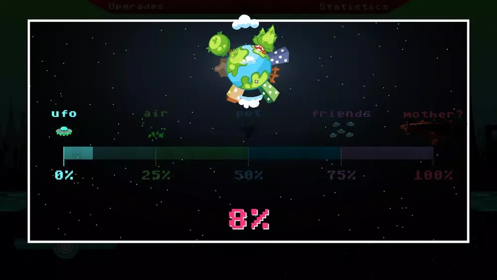 Crazy Alien Invaders スクリーンショット