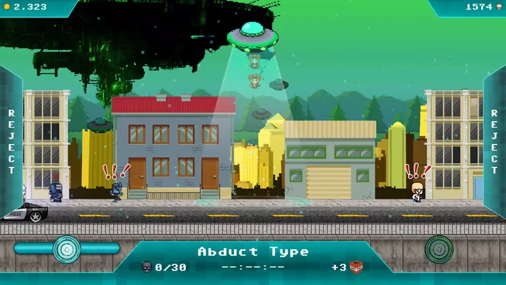 Crazy Alien Invaders スクリーンショット