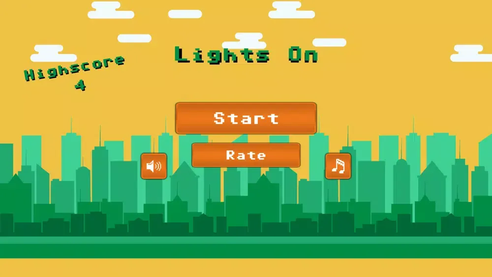 ภาพหน้าจอของ Lights On The Tap Tap Game