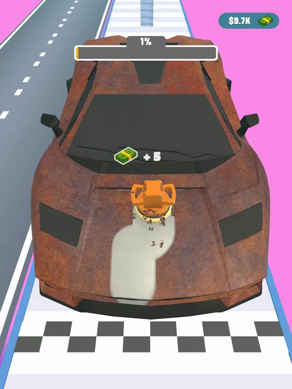 Zrzuty ekranu Rusty Car Run! iPad 