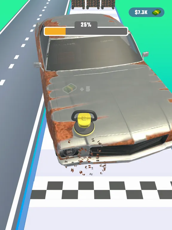 Zrzuty ekranu Rusty Car Run! iPad 