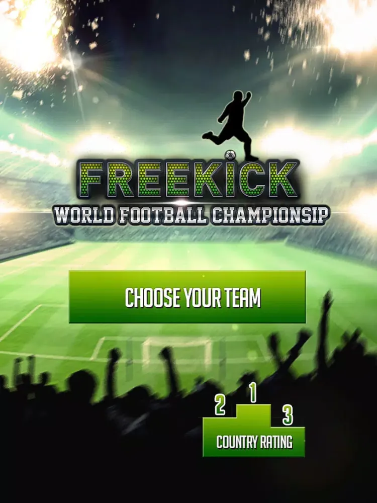 FREEKICK - WORLD CHAMPIONSHIP iPad  スクリーンショット