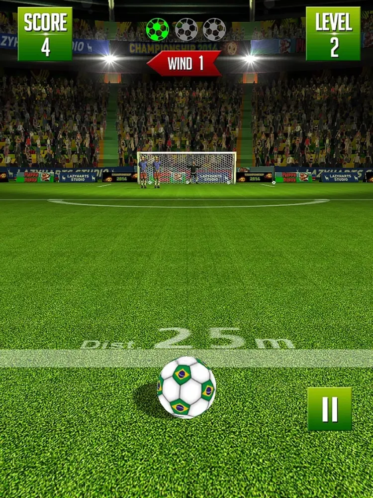 FREEKICK - WORLD CHAMPIONSHIP iPad  スクリーンショット