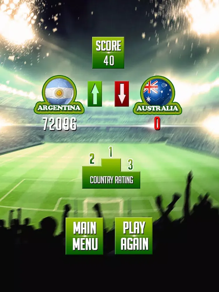 FREEKICK - WORLD CHAMPIONSHIP iPad  スクリーンショット