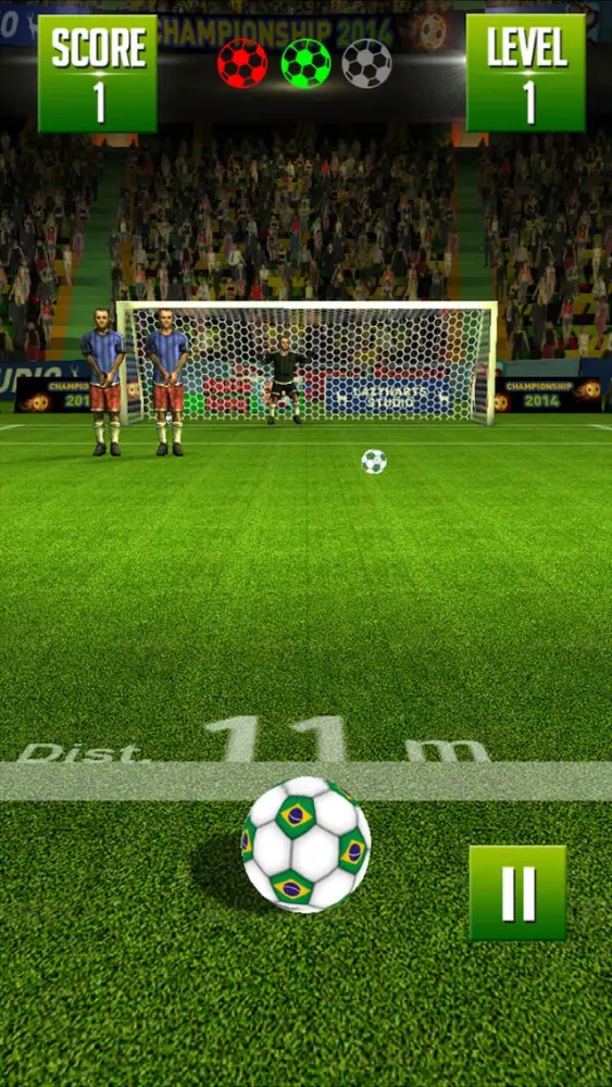 FREEKICK - WORLD CHAMPIONSHIP スクリーンショット