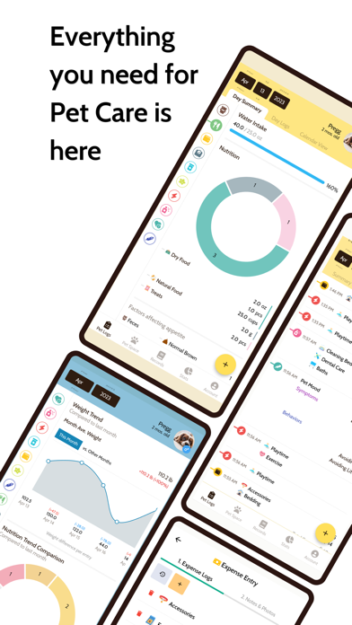 ภาพหน้าจอของ Clio: Dog Cat Pet Care Tracker