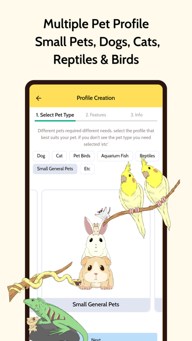 ภาพหน้าจอของ Clio: Dog Cat Pet Care Tracker
