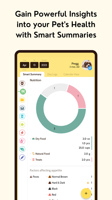 ภาพหน้าจอของ Clio: Dog Cat Pet Care Tracker