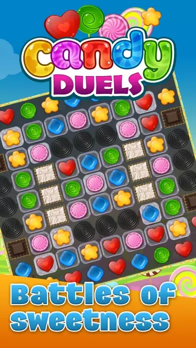 Скриншоты Candy Duels: Match 3 Puzzle hd
