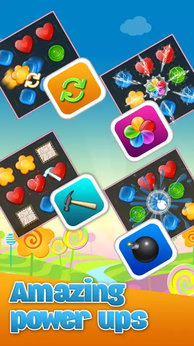 Скриншоты Candy Duels: Match 3 Puzzle hd