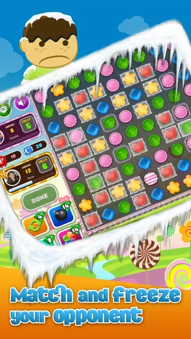 Скриншоты Candy Duels: Match 3 Puzzle hd