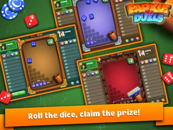 Captures d'écran de Farkle Duels - Dice Mania Live iPad 
