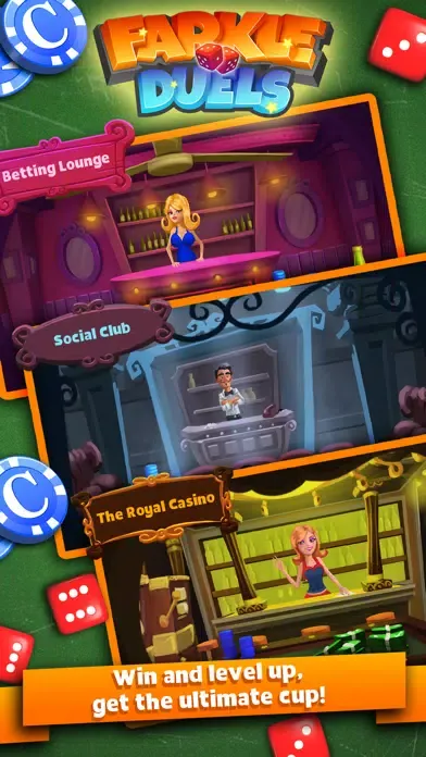 Captures d'écran de Farkle Duels - Dice Mania Live