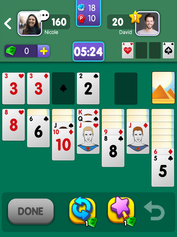 Скриншоты Solitaire Wonders - Card Game iPad 