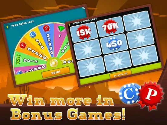 BlackJack Saloon Casino Cards iPad  Screenshots