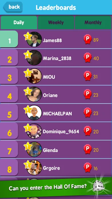 Yatzy Duels: Board Game Addict Screenshots