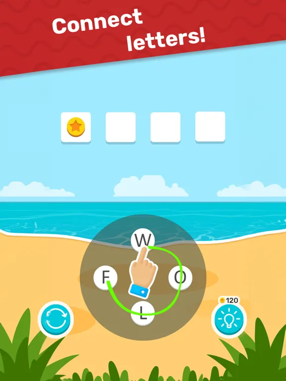 Word Weekend - Connect Letters iPad  স্ক্রিনশট