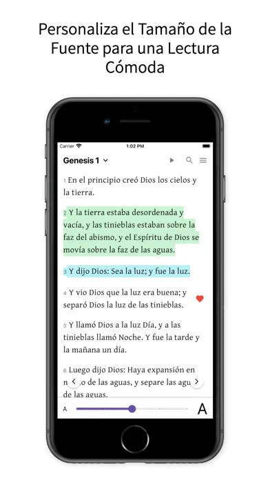 ภาพหน้าจอของ La Biblia Reina Valera