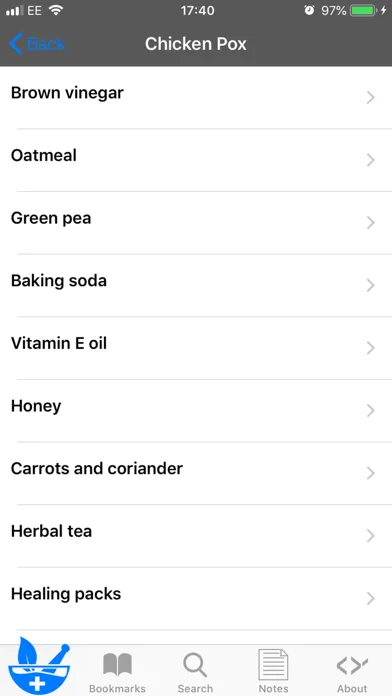 Capturas de pantalla de Home Natural Remedies