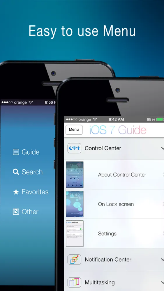 ภาพหน้าจอของ Pocket Guide for iOS 7
